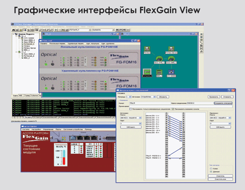 Графические интерфейсы FlexGain View